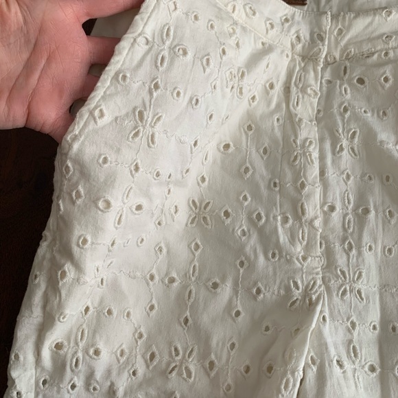 Free People 0 Dainty White Pants - Picture 4 of 7